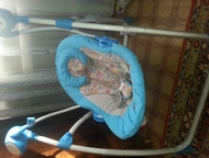 Челябинск: Детская электрокачель Продам электрокачель . В отличном состоянии, потертостей, царапин нет, на ножках даже осталась защитная пленка, как при магазинн