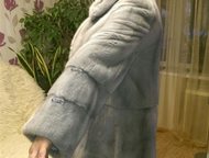Екатеринбург: продам изделие из меха норки,в отличном состоянии Мех отличный . Производитель Италия. Шуба носилась 5 раз. Размер 50длина 100смЦвет Серо-голубой.