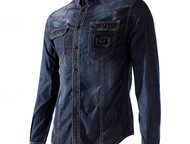 :  Philipp Plein Jeans Shirt With Skull Rhinestones           Philipp Plein.   -