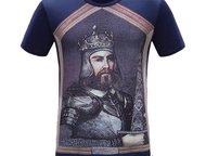 :  Dolce & Gabbana King Federico II T-shirt       DG.   -   !  